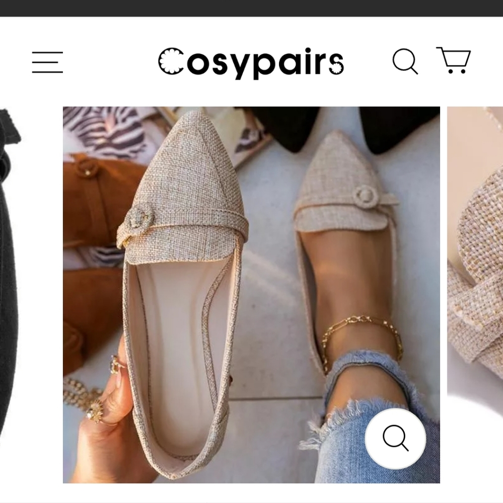 Flats size 36.   U.S. 6